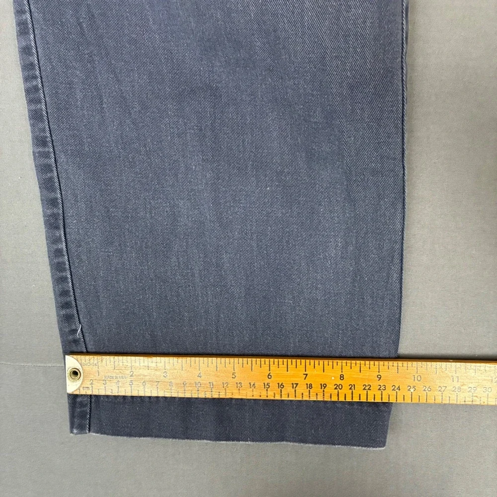 Y2K Dickies Navy Blue Cargo Pants Men's Size 32x30 Skater Baggy